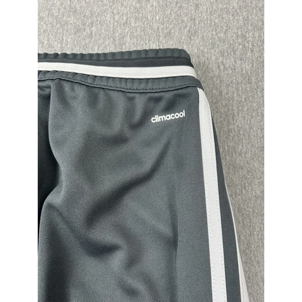 Adidas Columbus Crew SC Pants‎ Mens Medium Climacool MLS Ankle Zip Soccer Gray